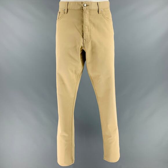 POLO by RALPH LAUREN Size 38 Beige Cotton Blend 5 Pockets Casual Pants